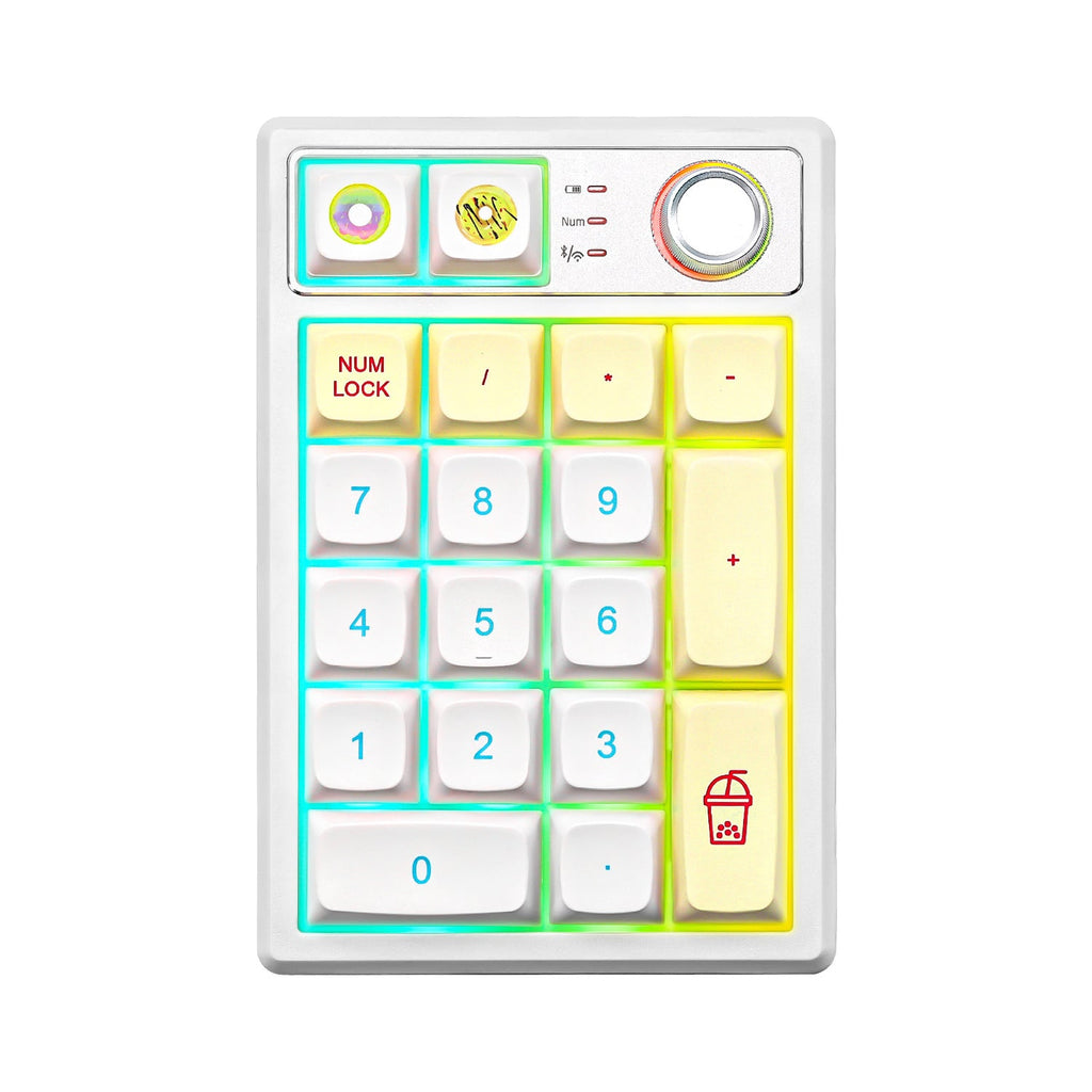 YUNZII YZ19 Mechanical Number Pad (Macaron) (Gateron Brown Switch)