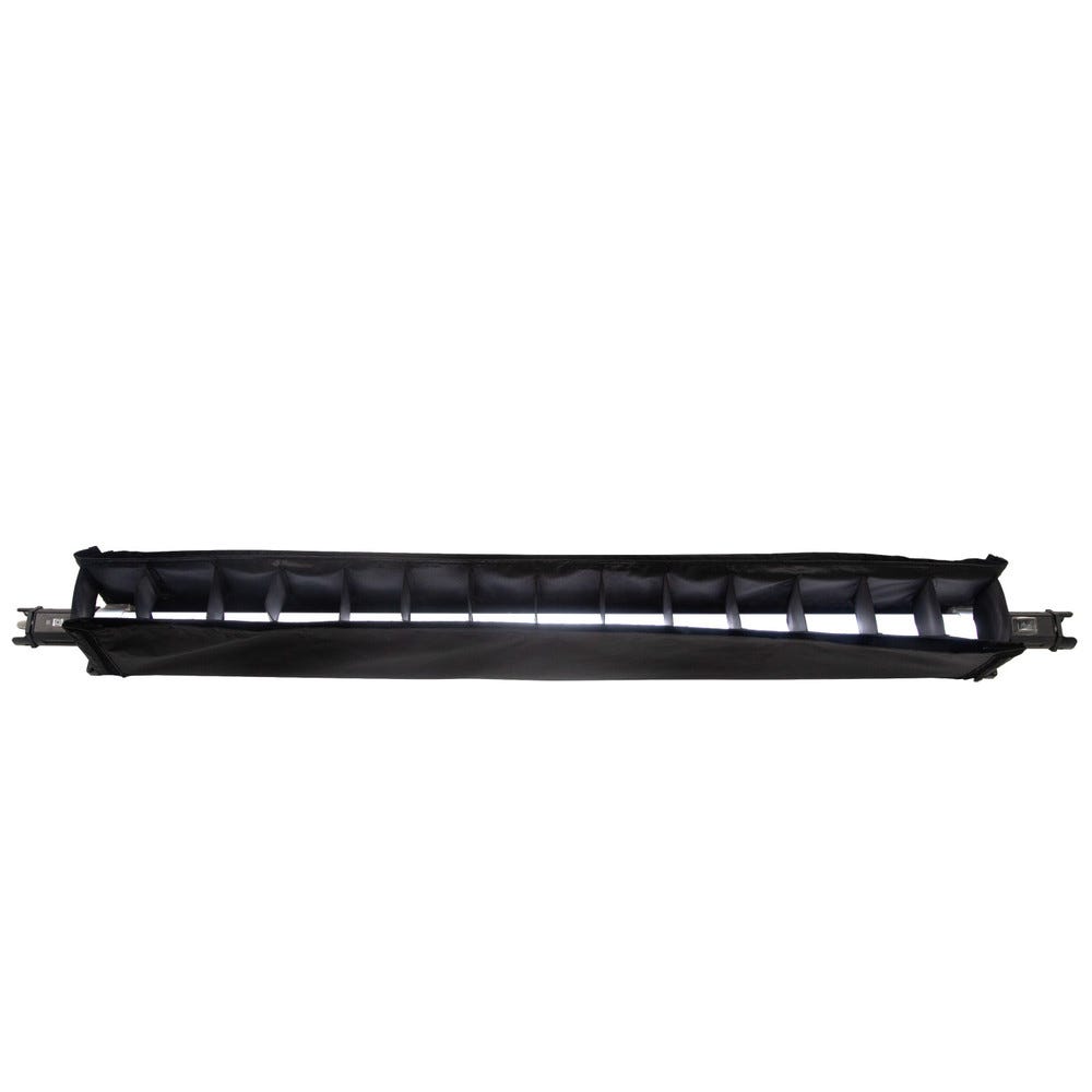 Nanlite Barndoor with Eggcrate grid for the PavoTube II 30C
