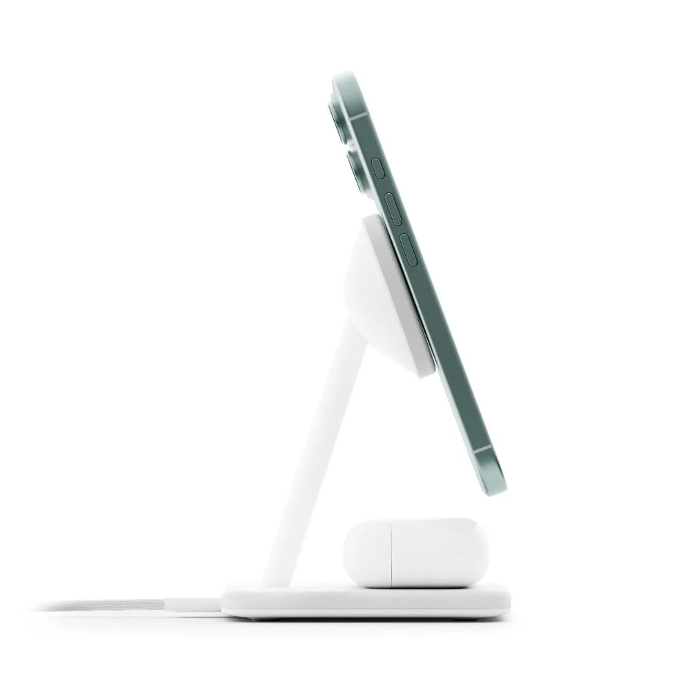 Twelve South HiRise 2 Deluxe 2-in-1 Qi2 Charger (White)