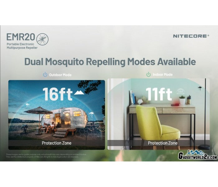 Nitecore EMR20 Portable Mosquito Repeller 