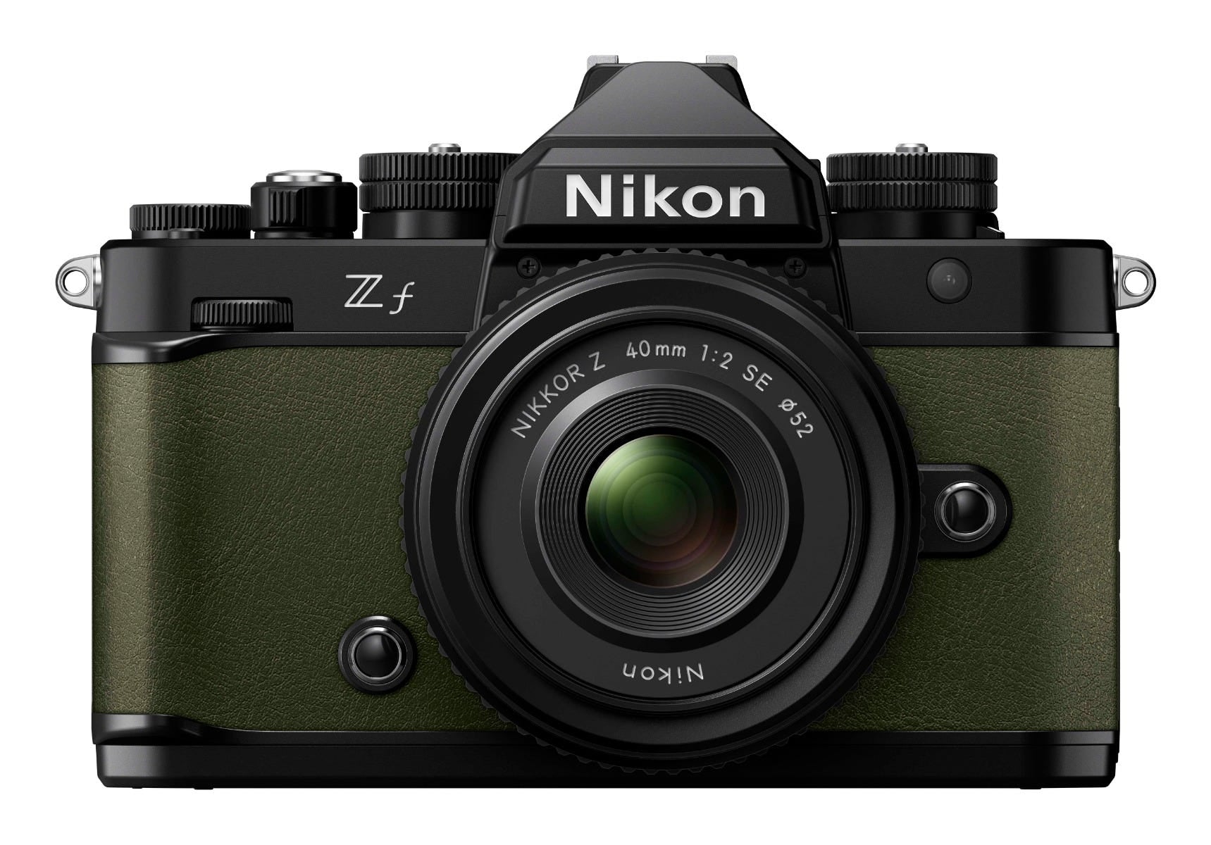 Nikon Z f Mirrorless Camera (Moss Green) with 40mm f/2 Lens