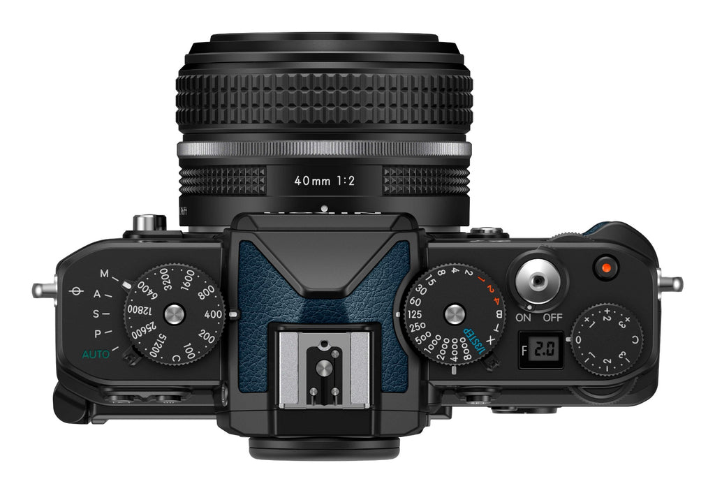 Nikon Z f Mirrorless Camera (Indigo Blue) with 40mm f/2 Lens