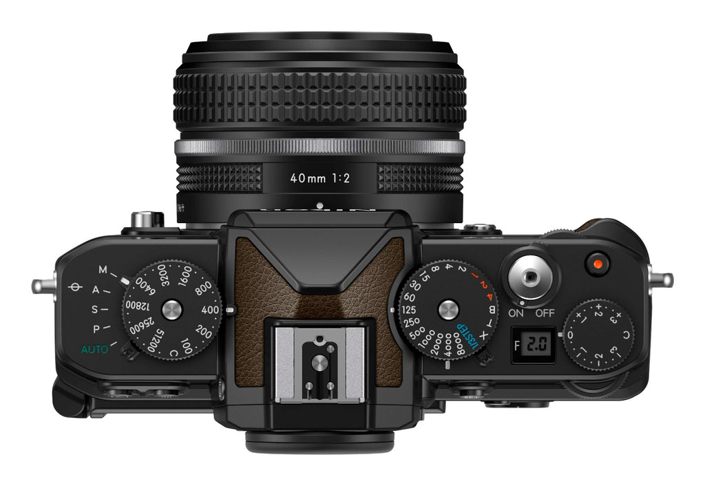 Nikon Z f Mirrorless Camera (Sepia Brown) with 40mm f/2 Lens