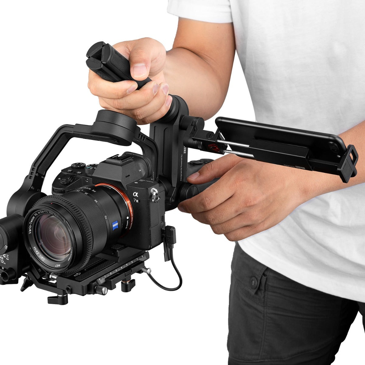 Zhiyun-Tech TransMount Phone Holder with Crown Gear