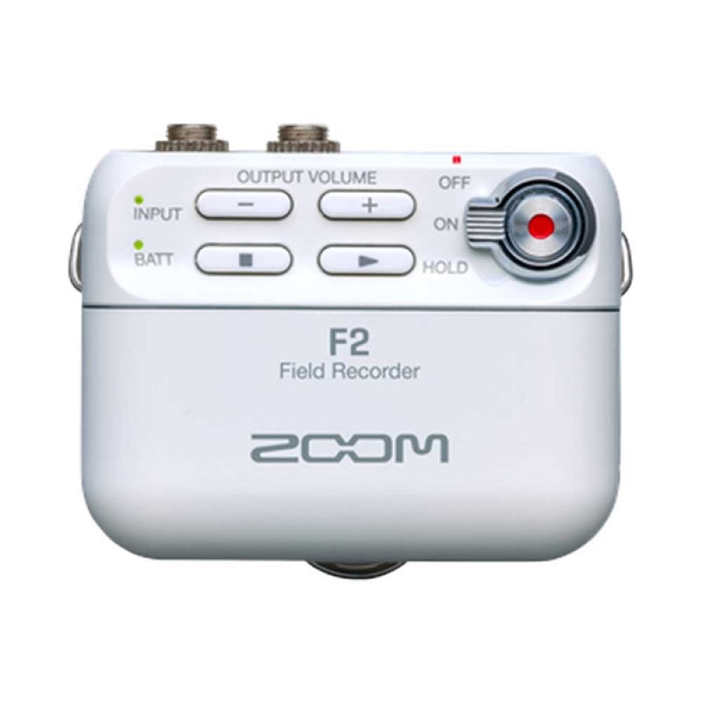 Zoom F2-BT Ultracompact BT Portable Field Recorder - White