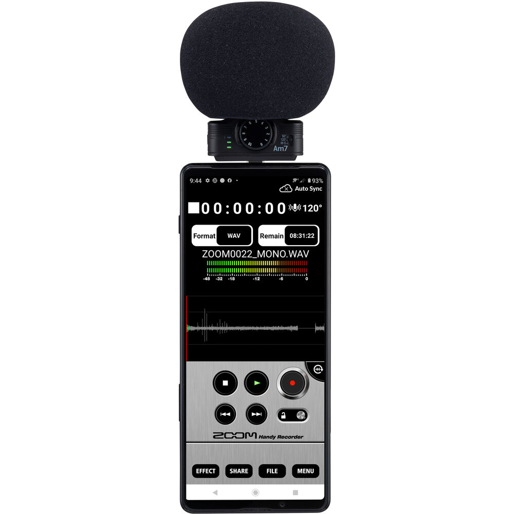 Zoom AM7 MS Professional Android Mic