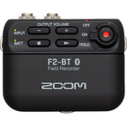 Zoom F2-BT Ultracompact BT Portable Field Recorder - Black