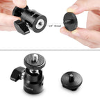 SmallRig 1/4 Camera Hot shoe Mount with Additional 1/4 Screw (2pcs Pack)2059