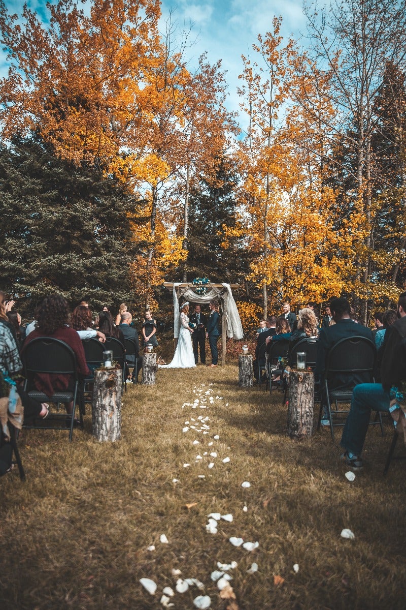 Outdoor wedding