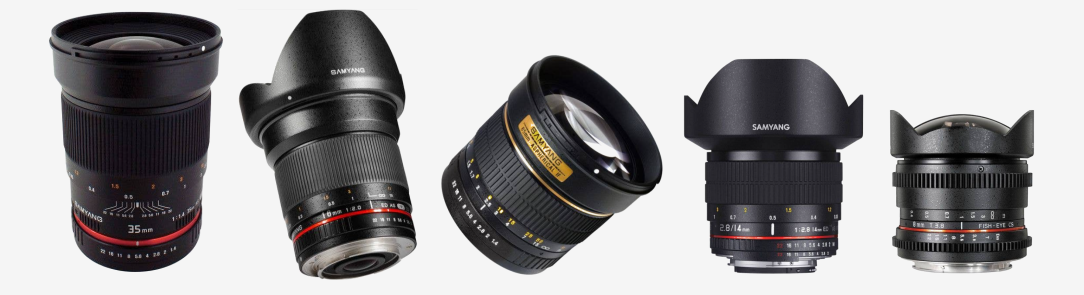 Samyang lenses