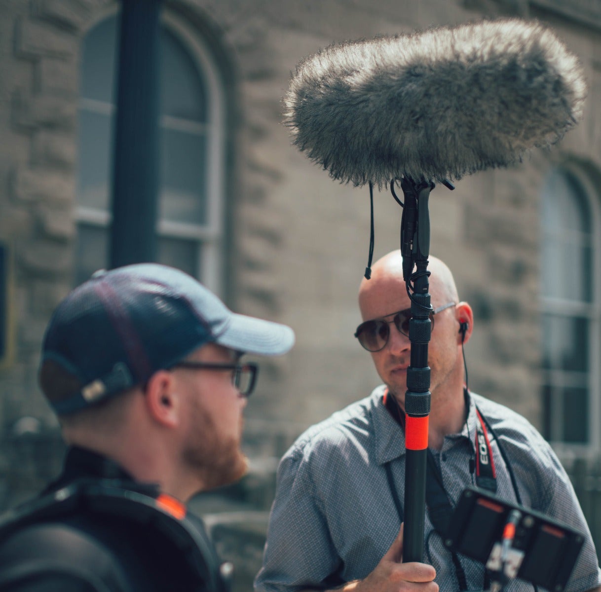 Blimp for shotgun microphone