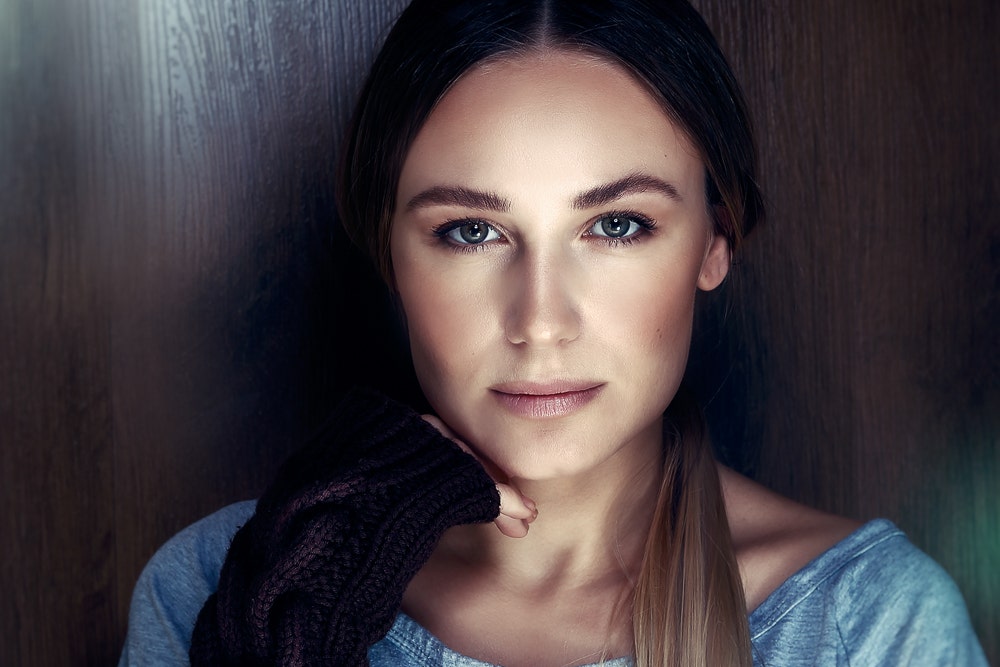 Portrait of woman