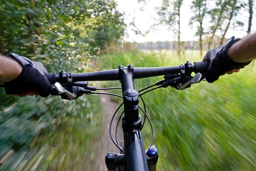 GoPro Chest mounted while biking