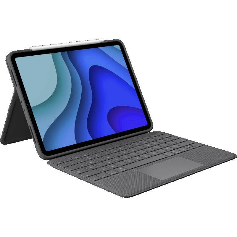 Conn Logitech Folio Touch for iPad Pro 11-inch 1st, 2nd & 3rd gen Grigio Smart Conn 