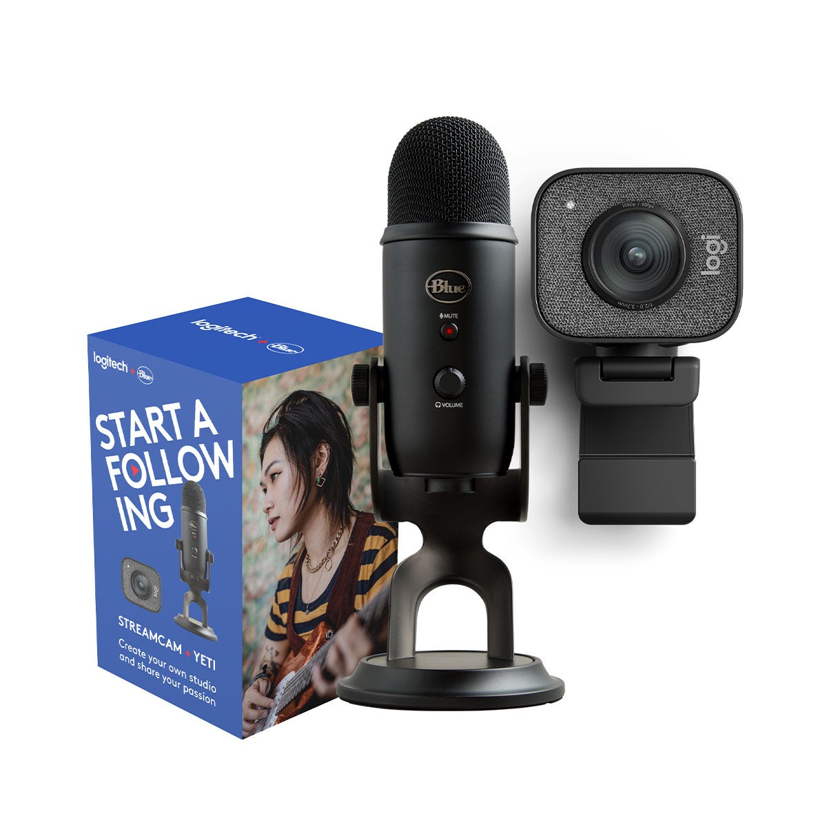 Studio logitech microphone outlet